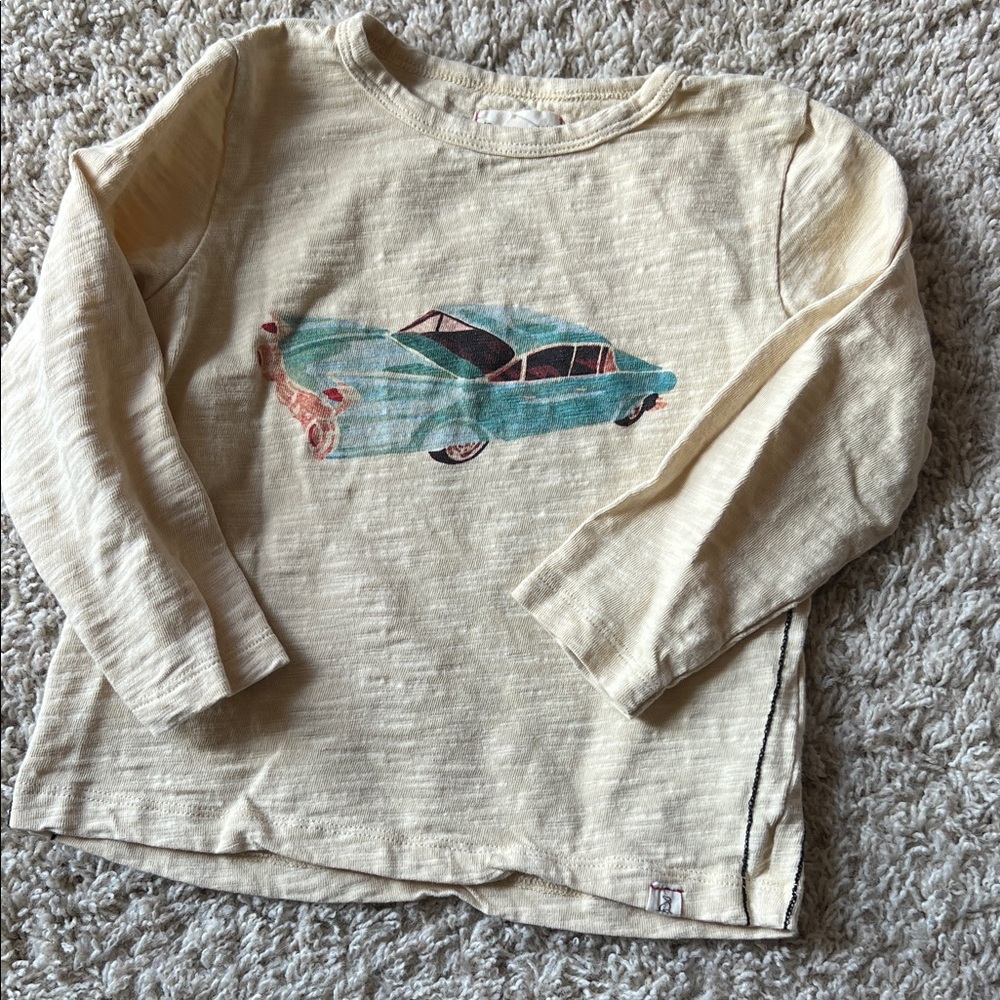 Me + Henry Classic Car Long Sleeve Tee